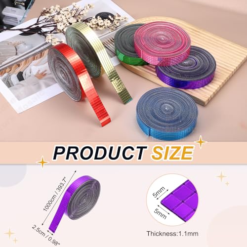 5x5mm Self Adhesive Mirrors Mosaic Tiles (10000 Count)