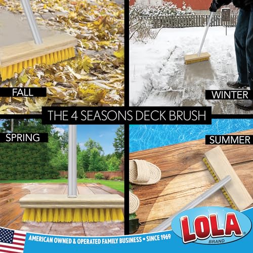 Deck Scrub Brush Outdoor Broom