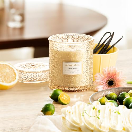 Vanilla Zest Scented Candles for Home (19 Ounce)