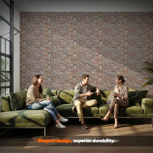 3D Wall Panels Brick Effect
