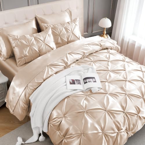 Satin California King Comforter Set