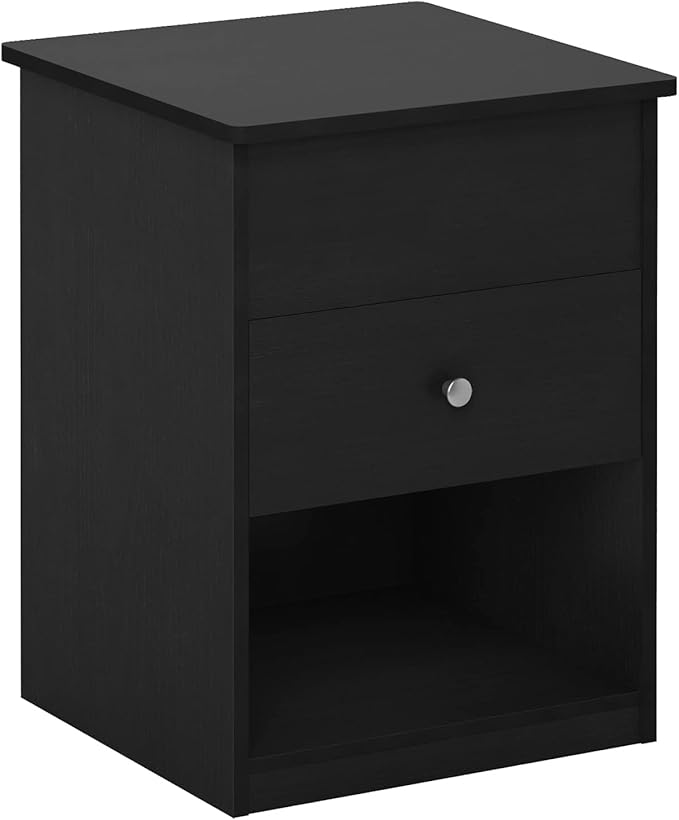 Furinno Jensen Lift Top Nightstand, Americano