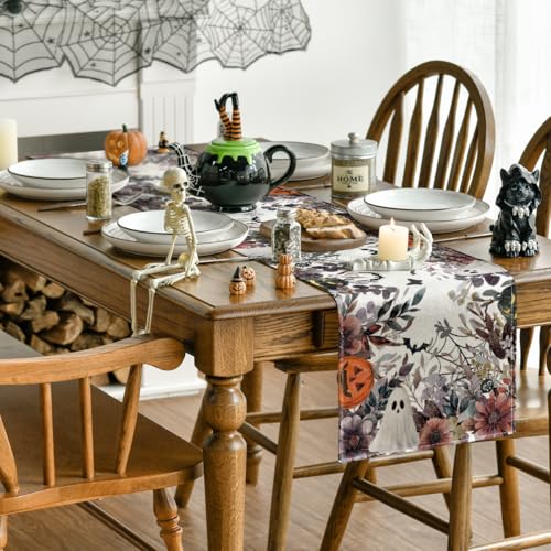 210 GSM Halloween Table Runner Home Party Decor 13x60 Inch