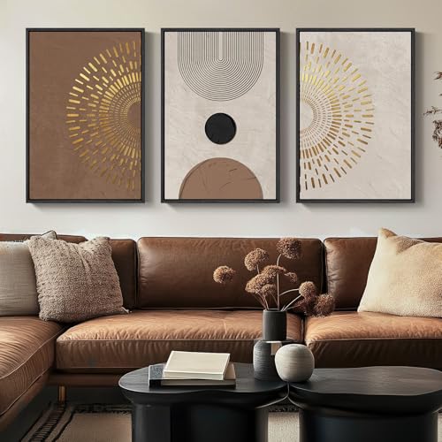 Boho Neutral Abstract Wall Art (3 Count)