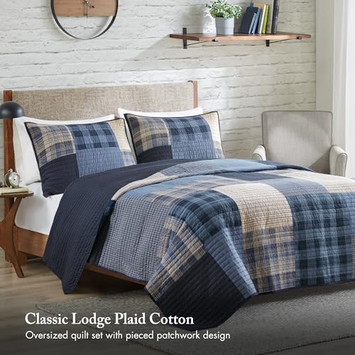 Woolrich Reversible Cotton Quilt Set