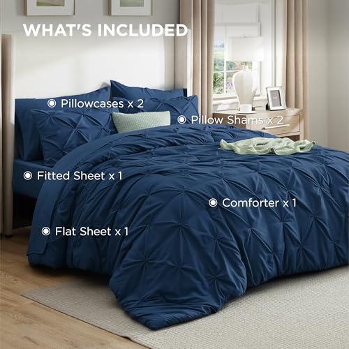 7 Piece California King Comforter Set & Sheets