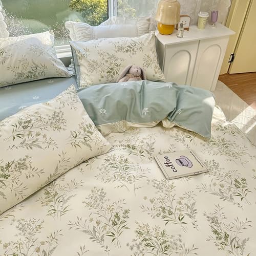 Vintage Floral Comforter Set Queen