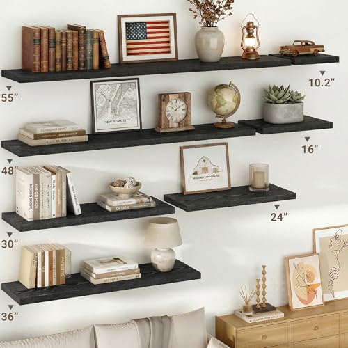 10" Deep Floating Shelves (2 Count)