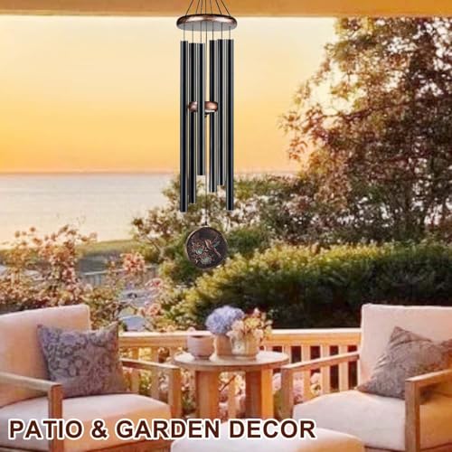 Large 48" Hummingbird Wind Chimes