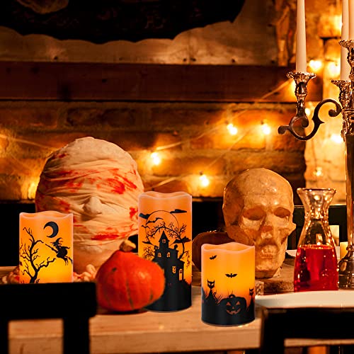 Halloween Candles with Timer (3 Count)