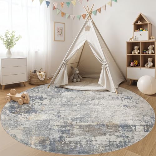 8ft Round Area Rug Living Room Rugs