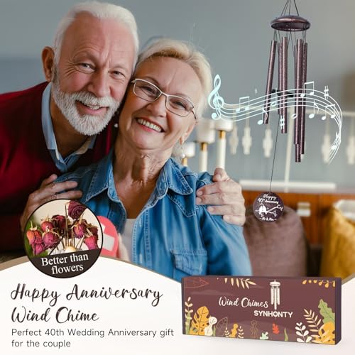 Anniversary Wind Chimes Gifts for Men Women