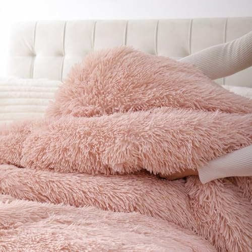 Fluffy Full Size Comforter Set