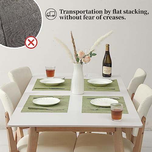 Pea Green Placemats Set of 12 (12 Count)