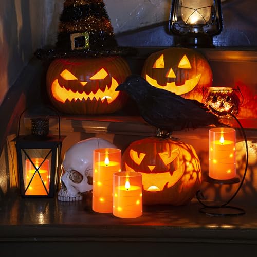 Flameless Candles with Remote Timers