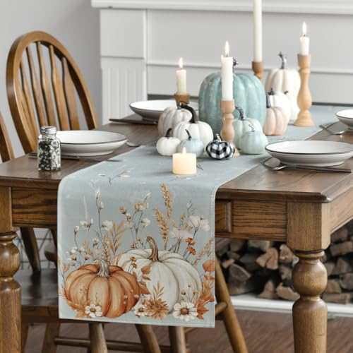 210 GSM Fall Table Runner Home Party Decor 13x72 Inch