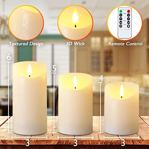 Flickering Flameless Candles (3 Count)