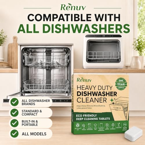 Washing Machine + Dishwasher + Garbage Disposal Cleaner Bundle (30 Count)