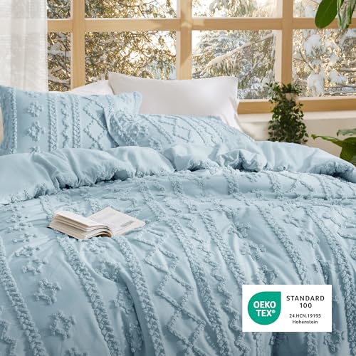 Tufted Boho Comforter Set Full Size