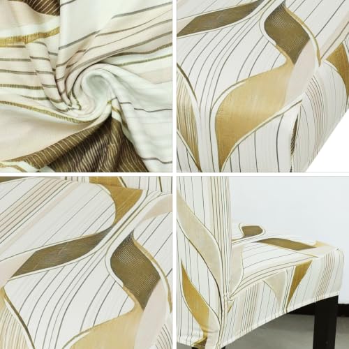 Pattern Chair Covers for Dining Room Set of 6