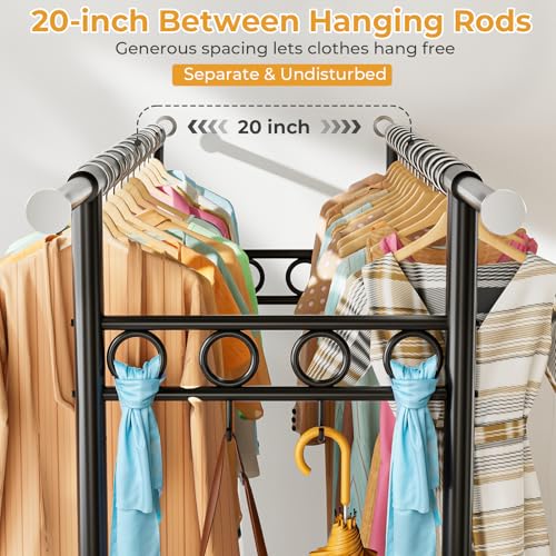 Heavy Duty Clothes Rack Load 960LBS