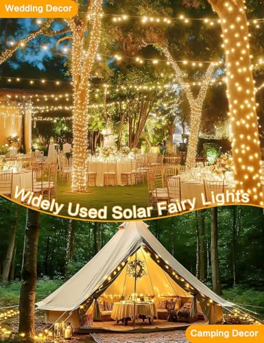 Solar String Lights Outdoor (4 Count)