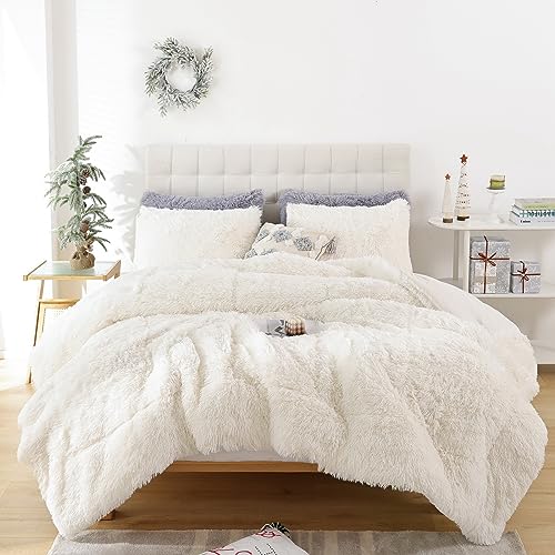 Fluffy Full Size Comforter Set