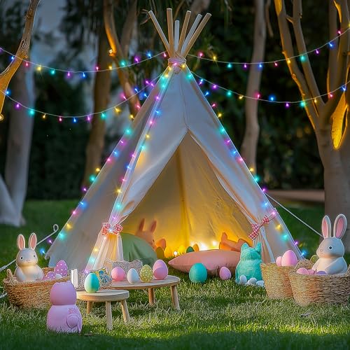 200 LED Easter Lights for Classroom Decor (66 Foot)