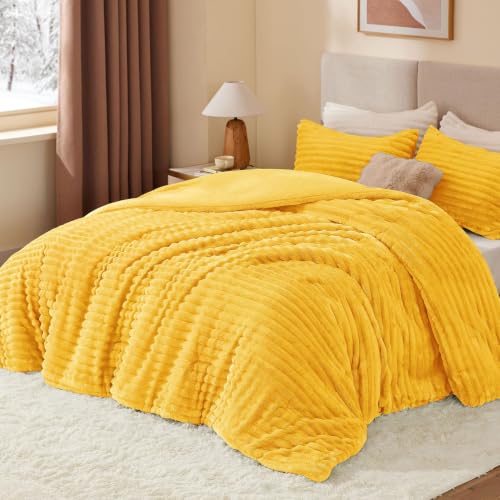 Fleece Full Comforter Set