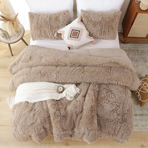 Fluffy Twin Comforter Set