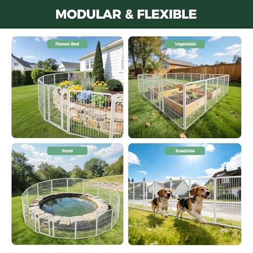 No Dig Garden Fence