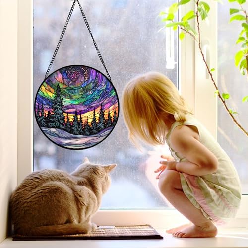 Stained Glass Window Hanging