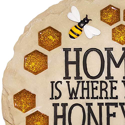 Garden Décor Home is Where Your Honey is Stepping Stone