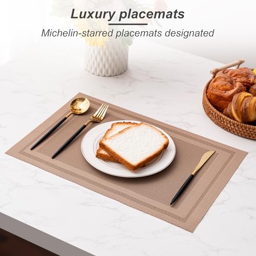 Placemats Set of 6 Washable Indoor (6 Count)