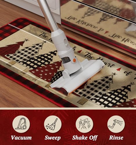 Kitchen Mat Set of 2 (5.55 Sq Ft)