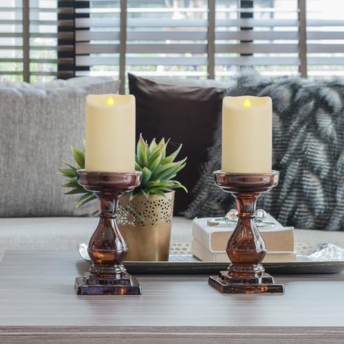 Outdoor Waterproof Flameless Candles with Remote and Timers