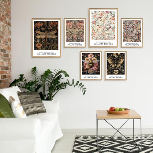 William Morris Wall Art Set of 3 (3 Count)