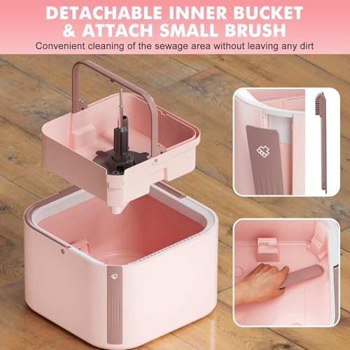 Spin Mop and Bucket System Kit (6 Count)