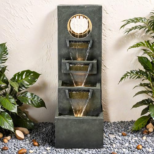 39.3" Modern Cascading Indoor