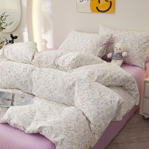 Vintage Floral Comforter Set Queen