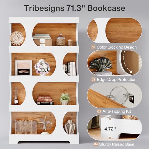 71" Tall Bookcase