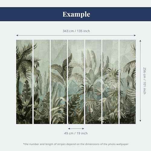 Wall Mural World Map 116x83 in (66.41 Sq Ft)