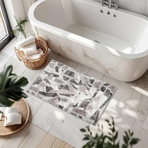 Modern Abstract Entry Rug Kitchen Bedroom Bathroom Door Mat Indoor Entrance 2X3 Front Porch Rugs Washable