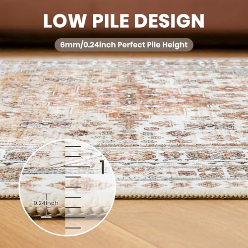 2x5 Rug Runners for Hallways Non Slip (10 Sq Ft)