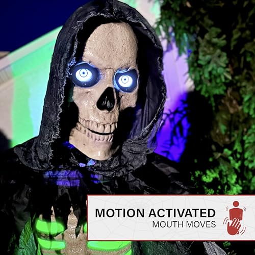 10-Ft Motion-Activated Towering Reaper Animatronic (10ft Towering Reaper)