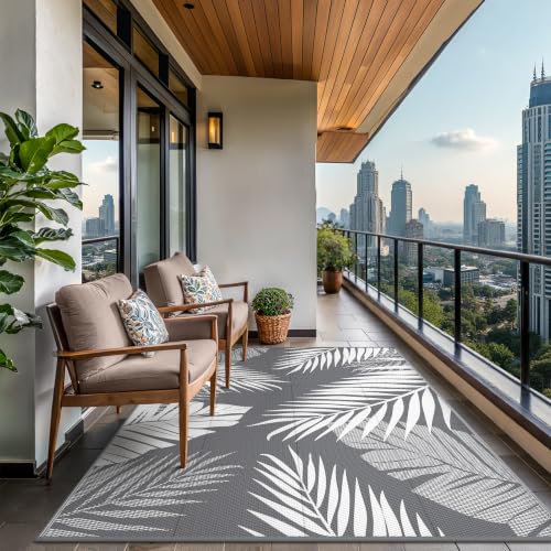 Outdoor Rug Waterproof Plastic Rugs for Patio
