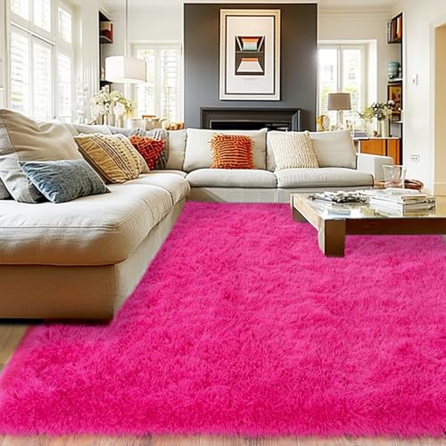 Extra Large Fluffy Area Rug for Bedroom Living Room