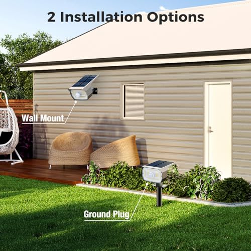 Solar Lights Outdoor Waterproof (2 Count)