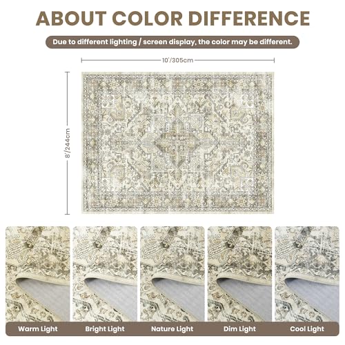 8x10 Area Rugs for Living Room (80 Sq Ft)
