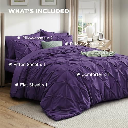 7 Piece King Size Comforter Set & Sheets